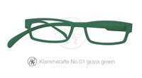 Lesebrille No.01 Klammeraffe grass green