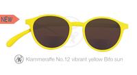 Lesebrille No.12 Klammeraffe SUN Bifokal vibrant yellow