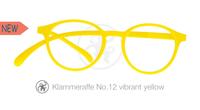 Lesebrille No.12 Klammeraffe vibrant yellow