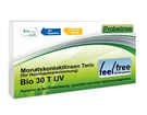 Feel free Brillenpause bio 30 Toric UV Probekontaktlinse