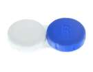 Kontaktlinsenbehälter II blau weiß