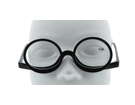 Schminkbrille / Hilfe Make-Up schwarz mit 2 beweglichen Gläsern mit Stärken