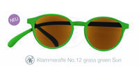 Lesebrille No.12 Klammeraffe SUN grass green